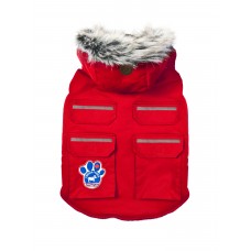 Cappotto Impermeabile Canada Pooch Everest Explorer Jacket Red Reflective